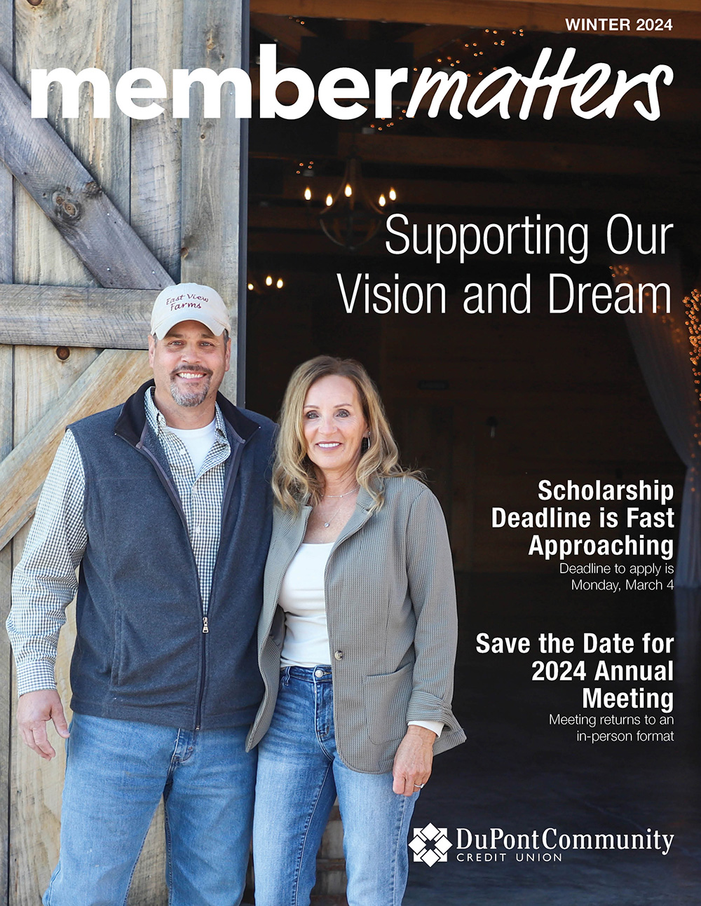 Winter 2024 Member Matters Cover