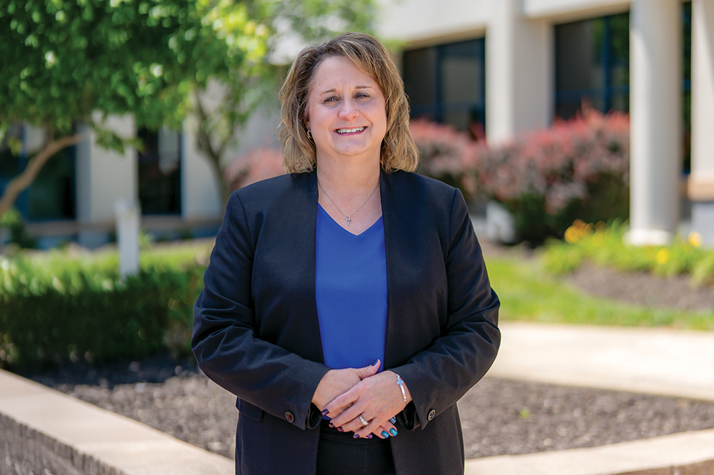 DCCU Retail Vice President, Shannon Gibson, smiles for the camera