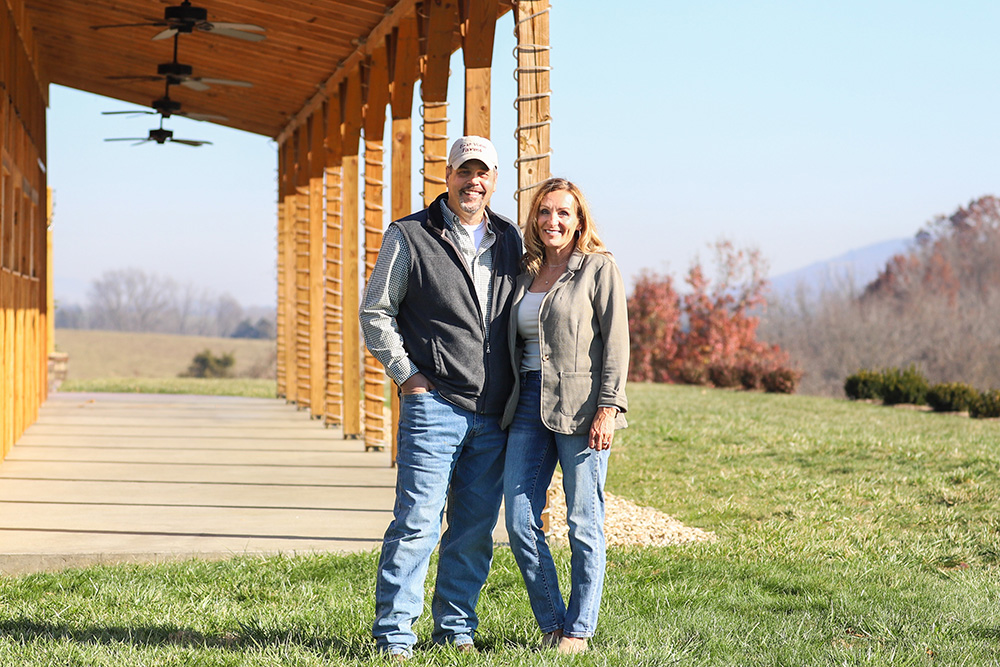 Pam Taylor and Chester Riley