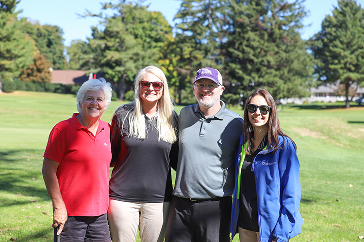 2024 DCCU Cares Foundation Golf Tournament participants with DCCU staff