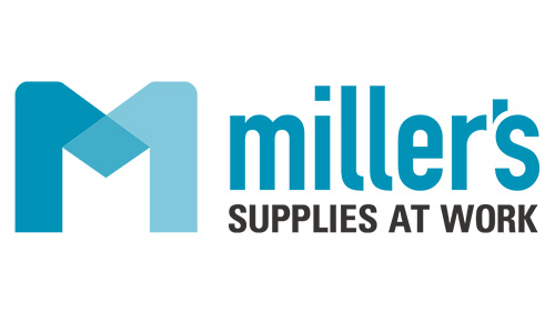 Miller's Supplies at Work Logo