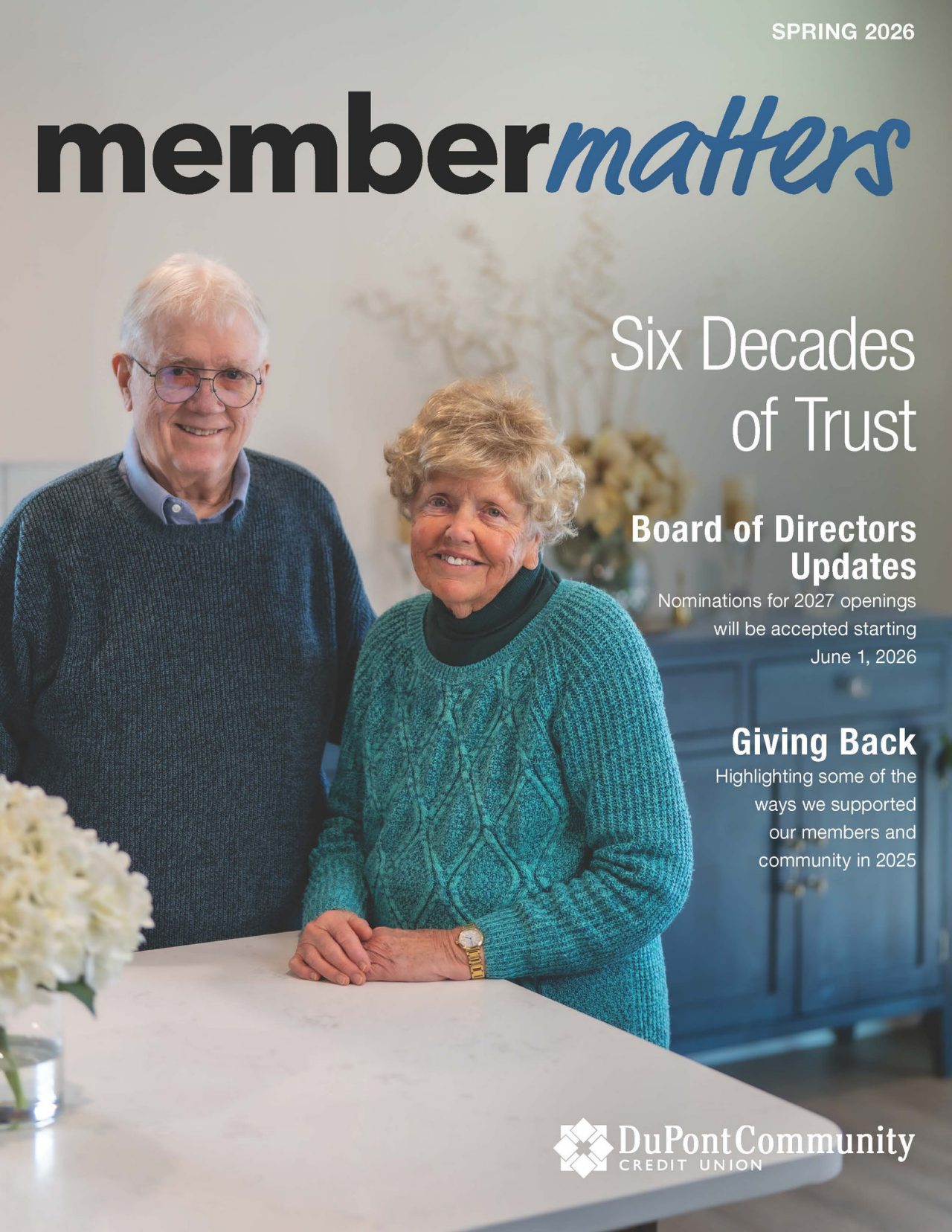 Cover photo of the Spring 2026 Member Matters
