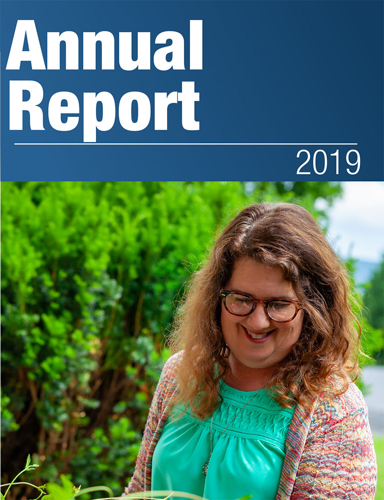 2019 Annual Report cover