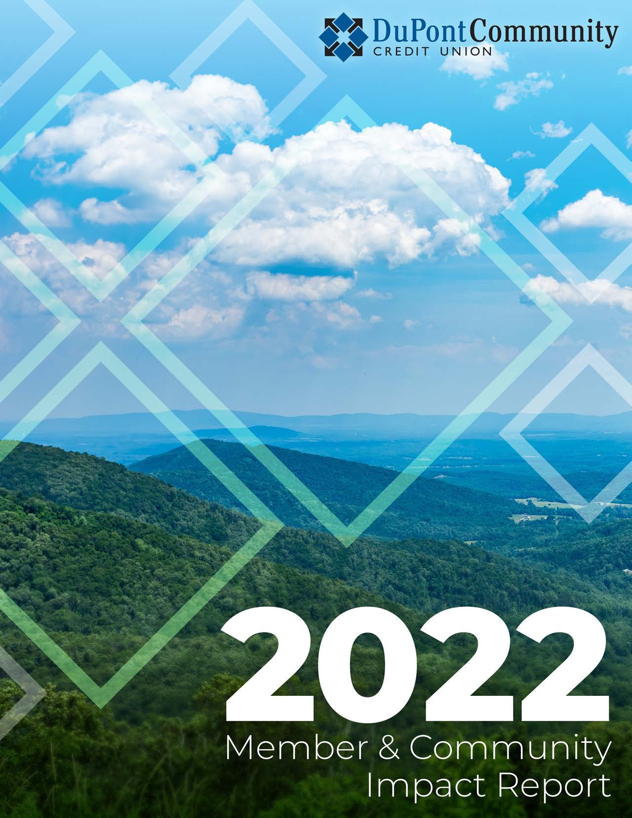 Cover of DCCU's 2022 Member and Community Impact Report