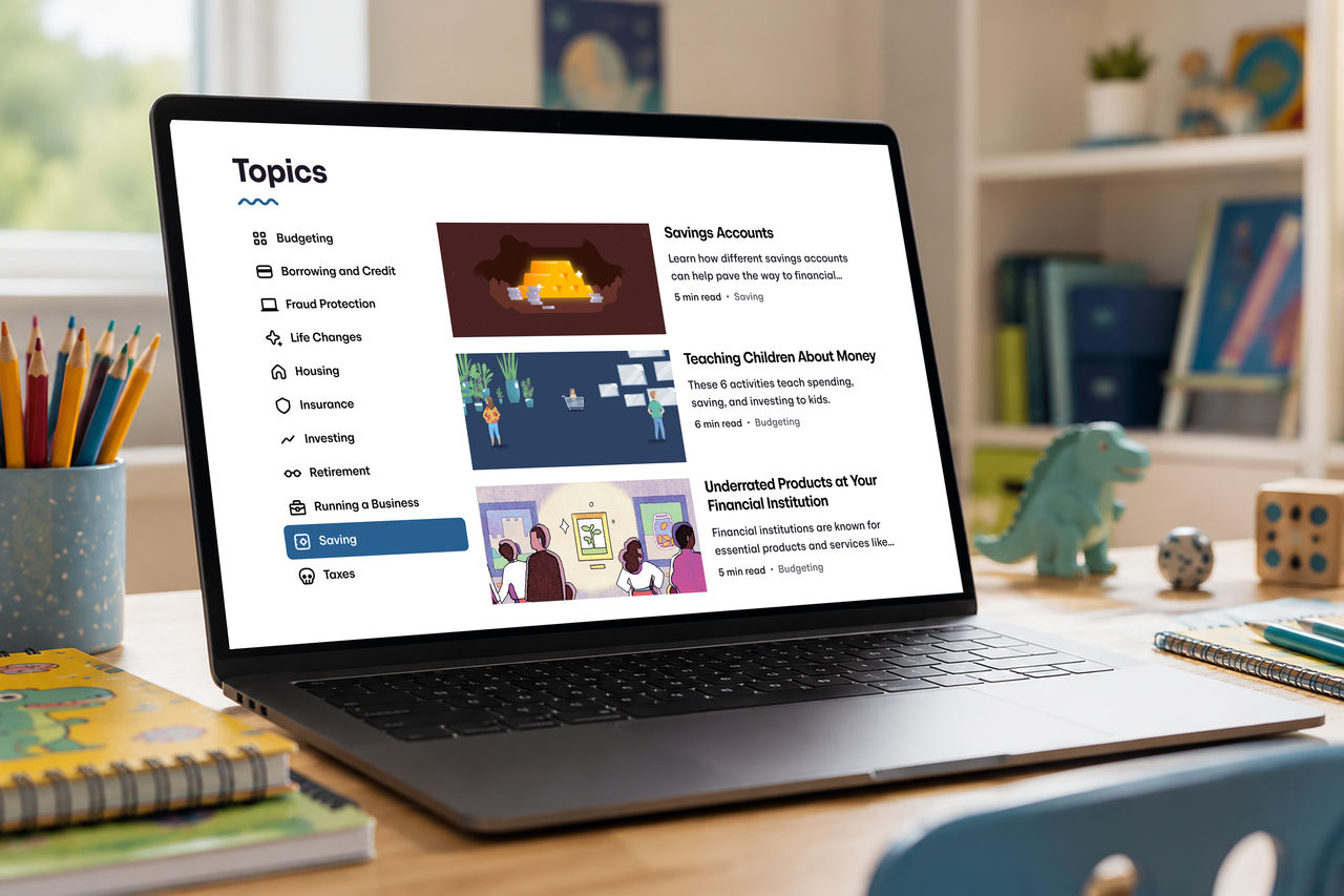 computer with banzai website showing